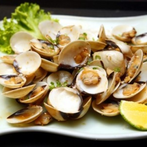 NGHÊU XÀO BƠ TỎI