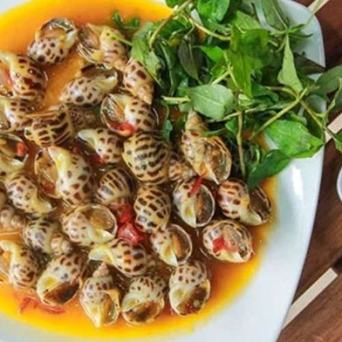 ỐC HƯƠNG NƯỚNG BƠ TỎI