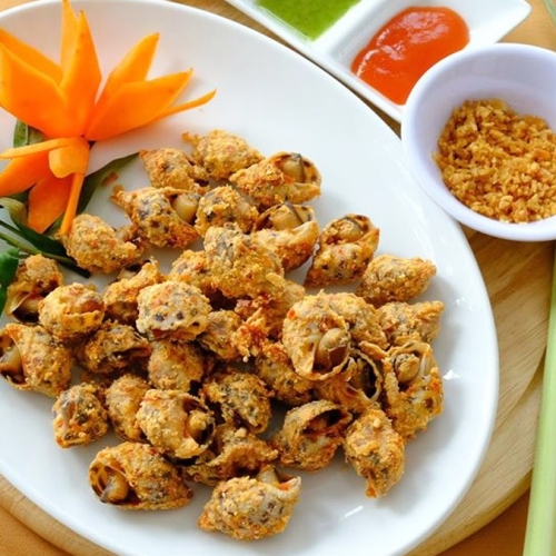 ỐC HƯƠNG NƯỚNG MUỐI ỚT