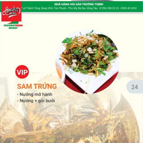 MENU CỦA QUÁN 